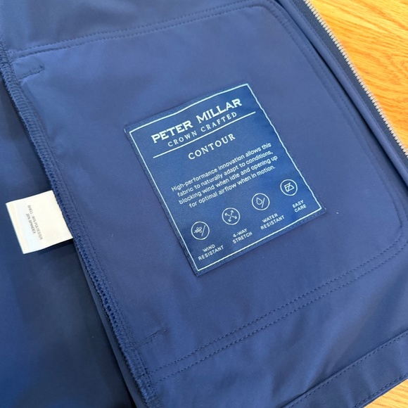 Peter Millar Men's Navy Contour (Golf) Jacket in Navy (Size S) - Picture 11 of 16